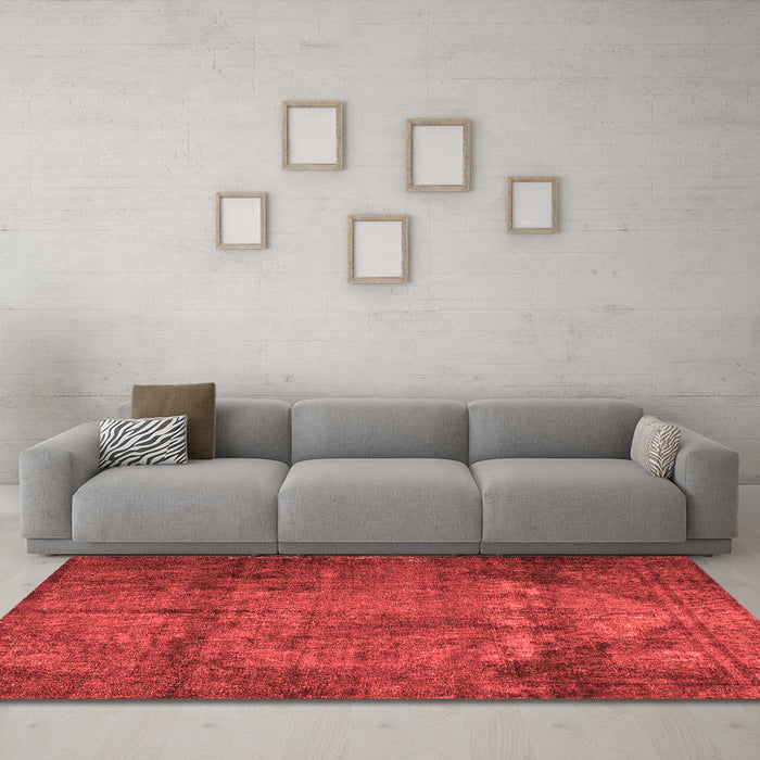Traditional Red Washable Rugs
