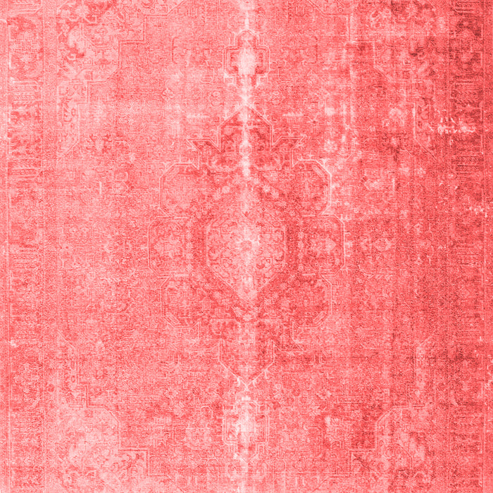 Machine Washable Persian Red Traditional Rug, wshtr3261red