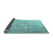 Sideview of Persian Light Blue Traditional Rug, tr3261lblu