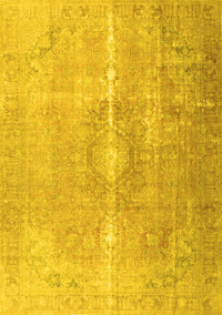 Persian Yellow Traditional Rug, tr3261yw