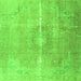 Serging Thickness of Persian Green Traditional Rug, tr3261grn