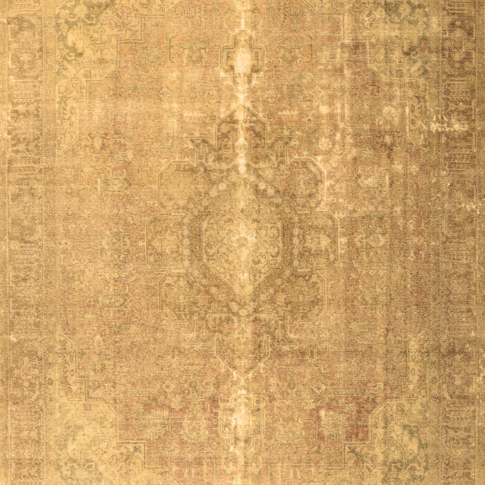 Machine Washable Persian Brown Traditional Rug, wshtr3261brn