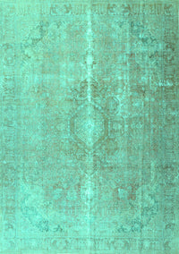 Persian Turquoise Traditional Rug, tr3261turq