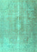 Persian Turquoise Traditional Rug, tr3261turq
