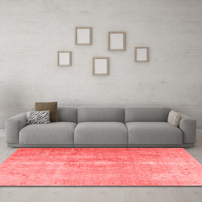 Traditional Red Washable Rugs