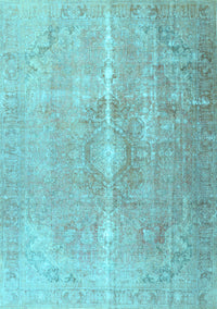 Persian Light Blue Traditional Rug, tr3261lblu