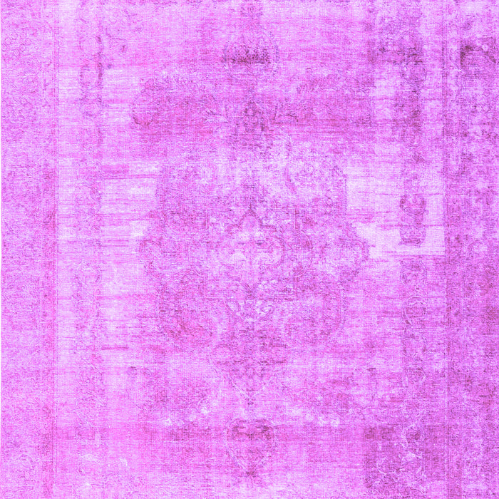 Machine Washable Persian Purple Traditional Area Rugs, wshtr3263pur