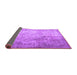 Sideview of Persian Purple Traditional Rug, tr3264pur