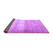 Sideview of Persian Purple Traditional Rug, tr3265pur