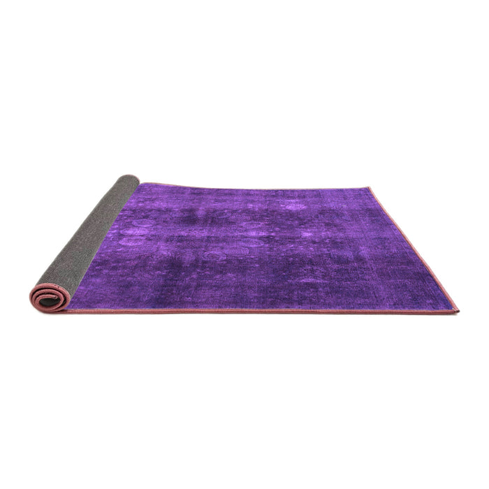 Sideview of Persian Purple Traditional Rug, tr3266pur