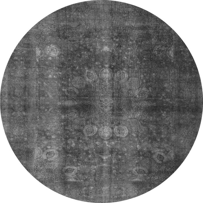 Square Persian Gray Traditional Rug, tr3266gry