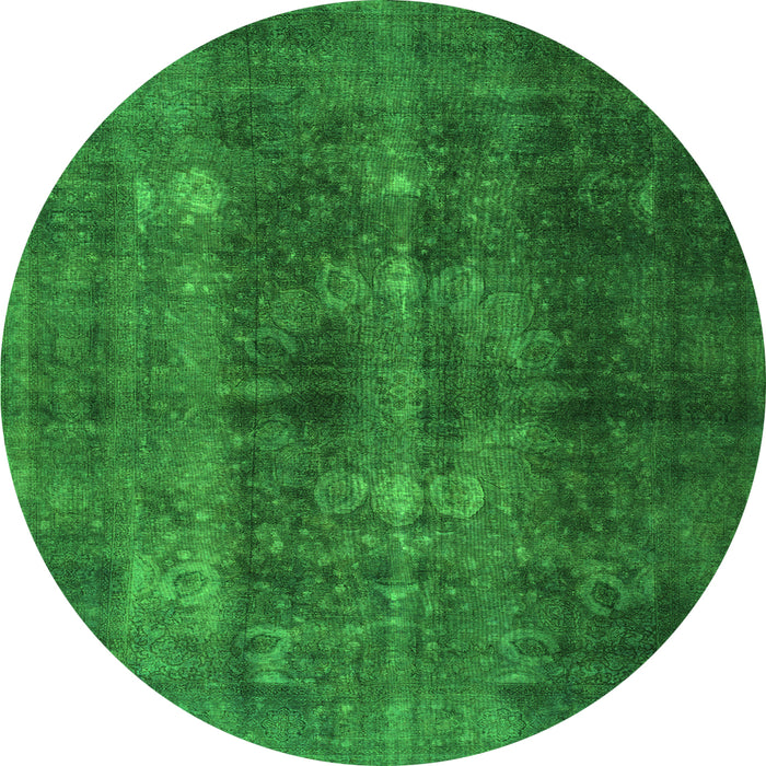 Machine Washable Persian Green Traditional Area Rugs, wshtr3266grn