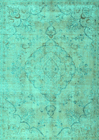 Persian Turquoise Traditional Rug, tr3267turq