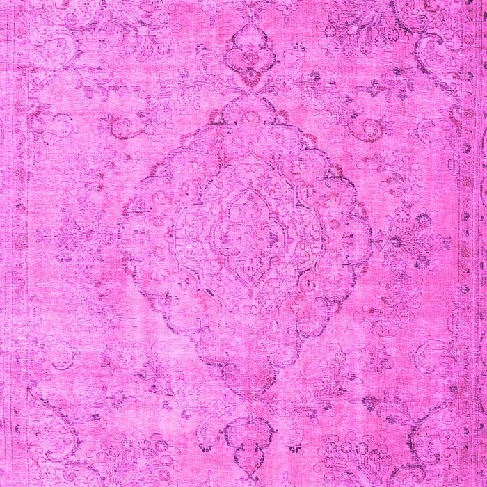 Machine Washable Persian Pink Traditional Rug, wshtr3267pnk