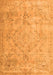 Persian Orange Traditional Rug, tr3267org