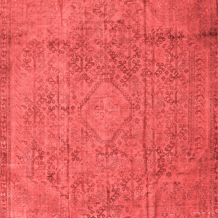Machine Washable Persian Red Traditional Rug, wshtr3268red