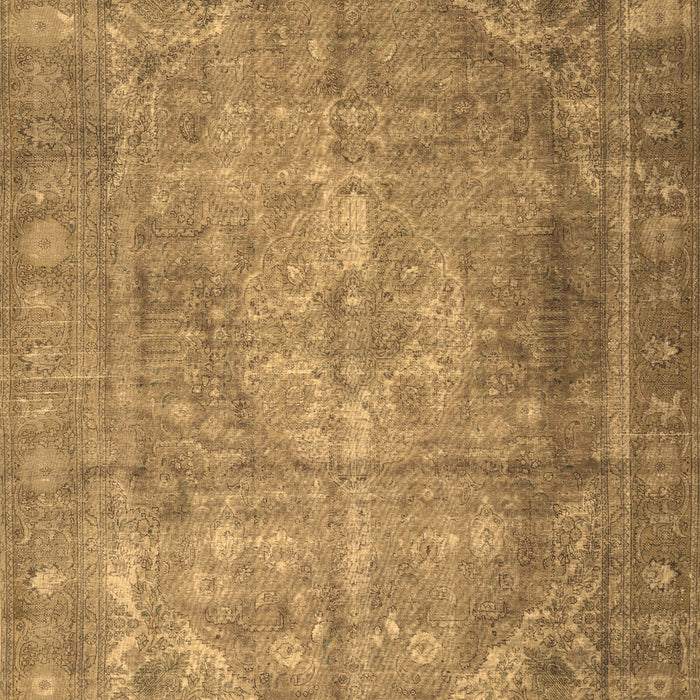 Machine Washable Persian Brown Traditional Rug, wshtr3269brn
