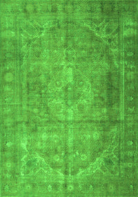 Persian Green Traditional Rug, tr3269grn