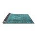 Sideview of Persian Light Blue Traditional Rug, tr3269lblu