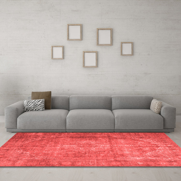 Traditional Red Washable Rugs