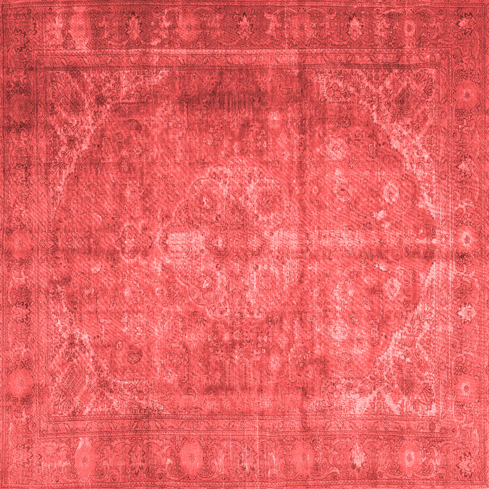 Machine Washable Persian Red Traditional Rug, wshtr3269red