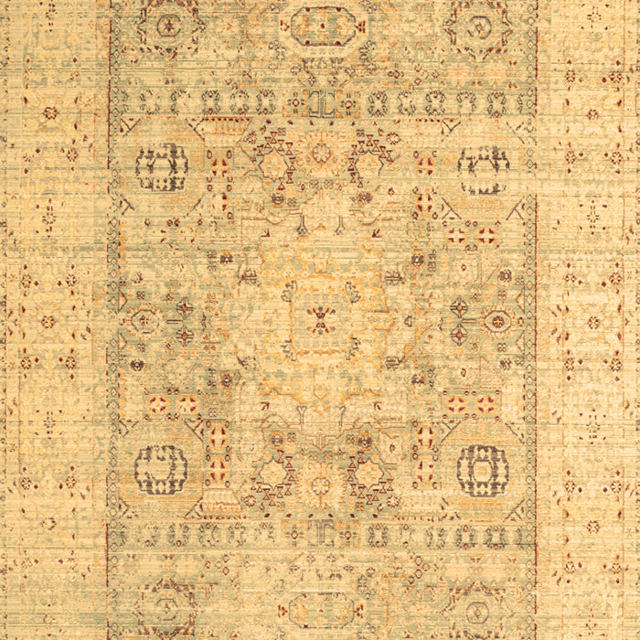 Machine Washable Oriental Brown Traditional Rug, wshtr326brn