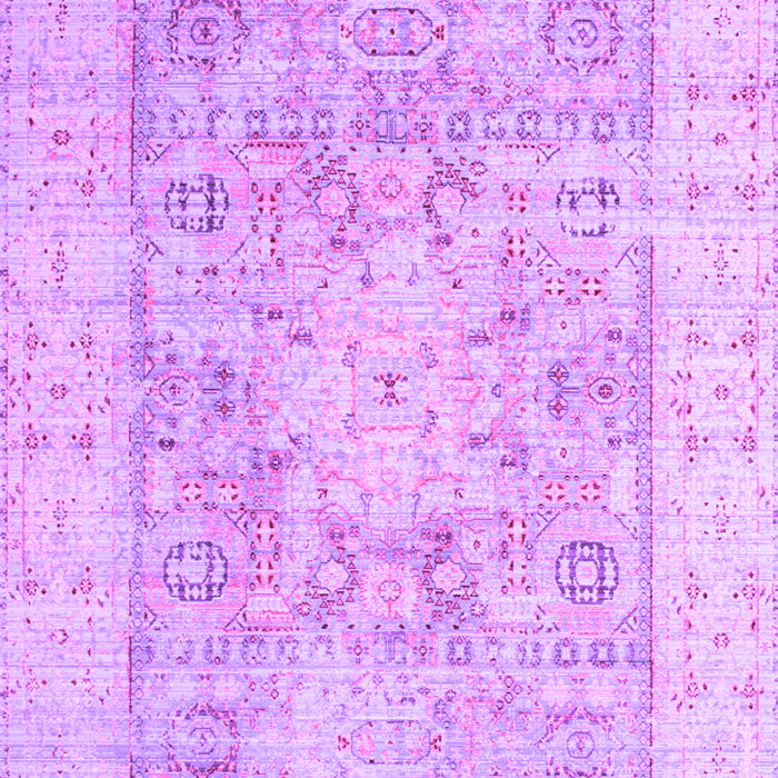 Machine Washable Oriental Purple Traditional Area Rugs, wshtr326pur