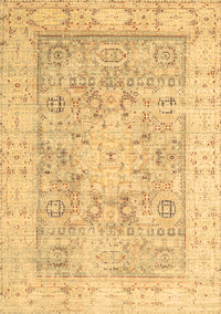 Oriental Brown Traditional Rug, tr326brn