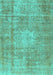 Persian Turquoise Traditional Rug, tr3270turq