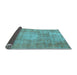 Sideview of Persian Light Blue Traditional Rug, tr3270lblu