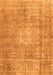 Persian Orange Traditional Rug, tr3270org