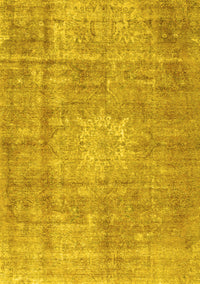 Persian Yellow Traditional Rug, tr3270yw