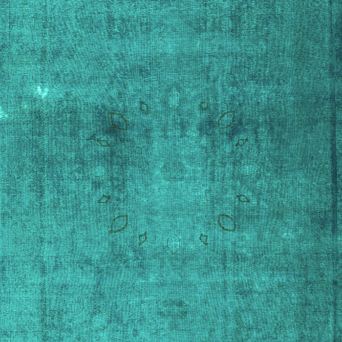 Machine Washable Persian Turquoise Traditional Area Rugs, wshtr3271turq