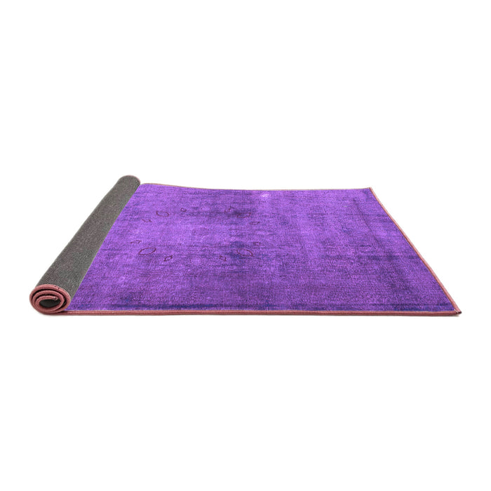 Sideview of Persian Purple Traditional Rug, tr3271pur