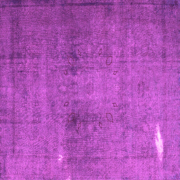 Square Machine Washable Persian Pink Traditional Rug, wshtr3271pnk