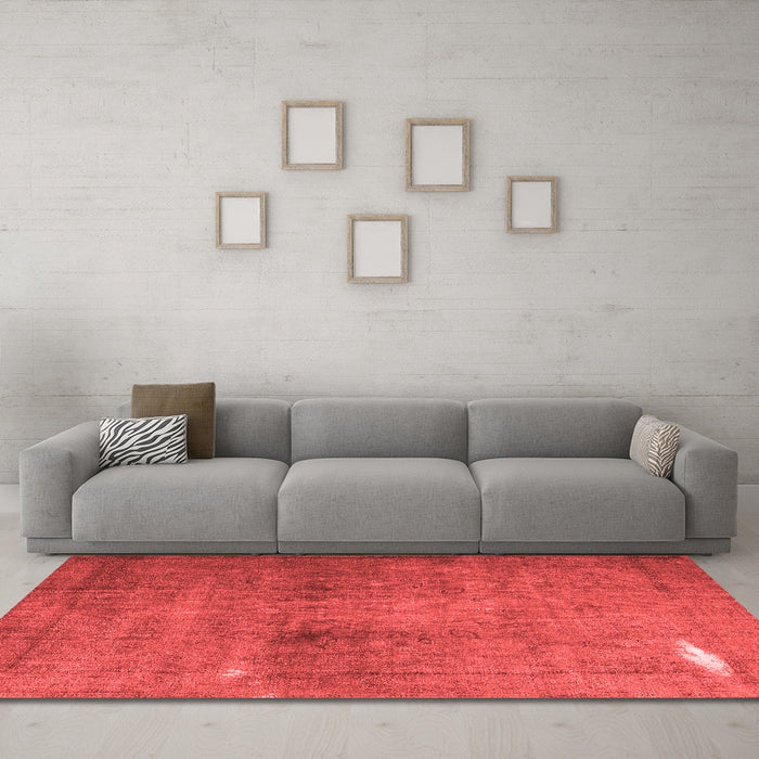 Traditional Red Washable Rugs