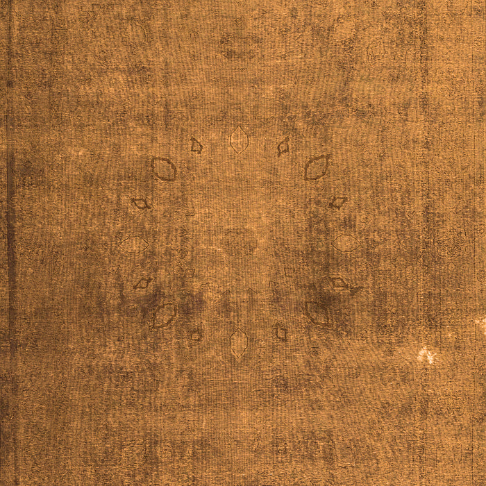 Serging Thickness of Machine Washable Persian Orange Traditional Area Rugs, wshtr3271org