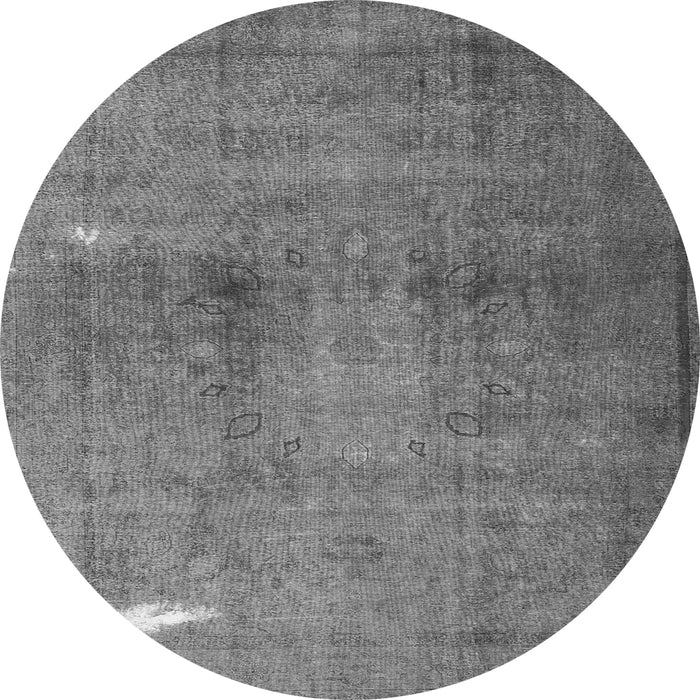 Square Persian Gray Traditional Rug, tr3271gry