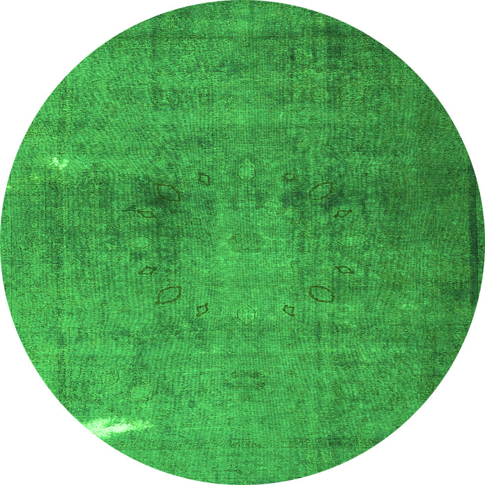 Machine Washable Persian Green Traditional Area Rugs, wshtr3271grn