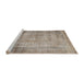 Sideview of Machine Washable Traditional Light French Beige Brown Rug, wshtr3272