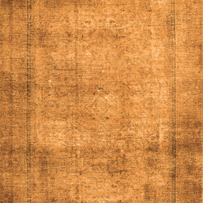 Serging Thickness of Machine Washable Persian Orange Traditional Area Rugs, wshtr3272org