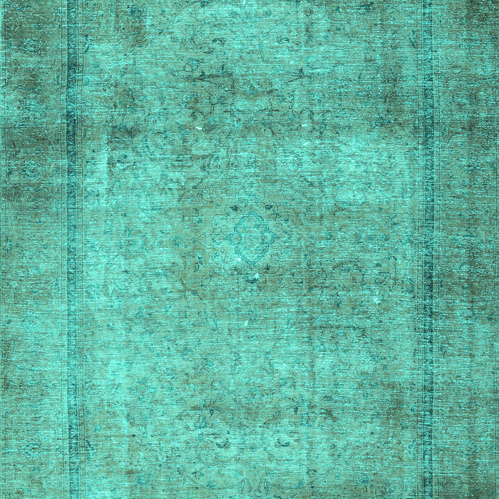 Machine Washable Persian Turquoise Traditional Area Rugs, wshtr3272turq