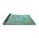 Sideview of Persian Light Blue Traditional Rug, tr3273lblu