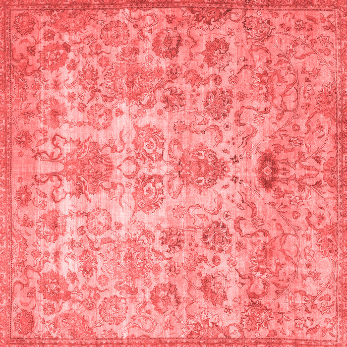 Machine Washable Persian Red Traditional Rug, wshtr3273red