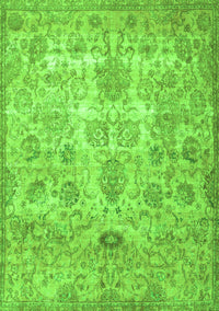 Persian Green Traditional Rug, tr3273grn