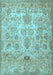 Persian Light Blue Traditional Rug, tr3273lblu