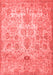 Persian Red Traditional Area Rugs