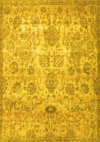 Persian Yellow Traditional Rug, tr3273yw