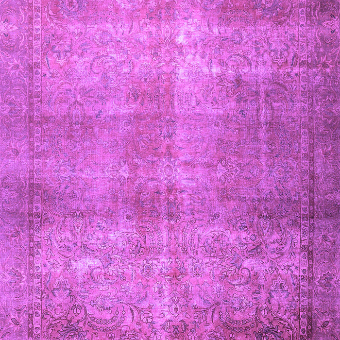 Machine Washable Persian Purple Traditional Area Rugs, wshtr3274pur