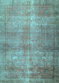 Persian Light Blue Traditional Rug, tr3274lblu